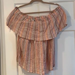 Lucky Brand Off the Shoulder Top